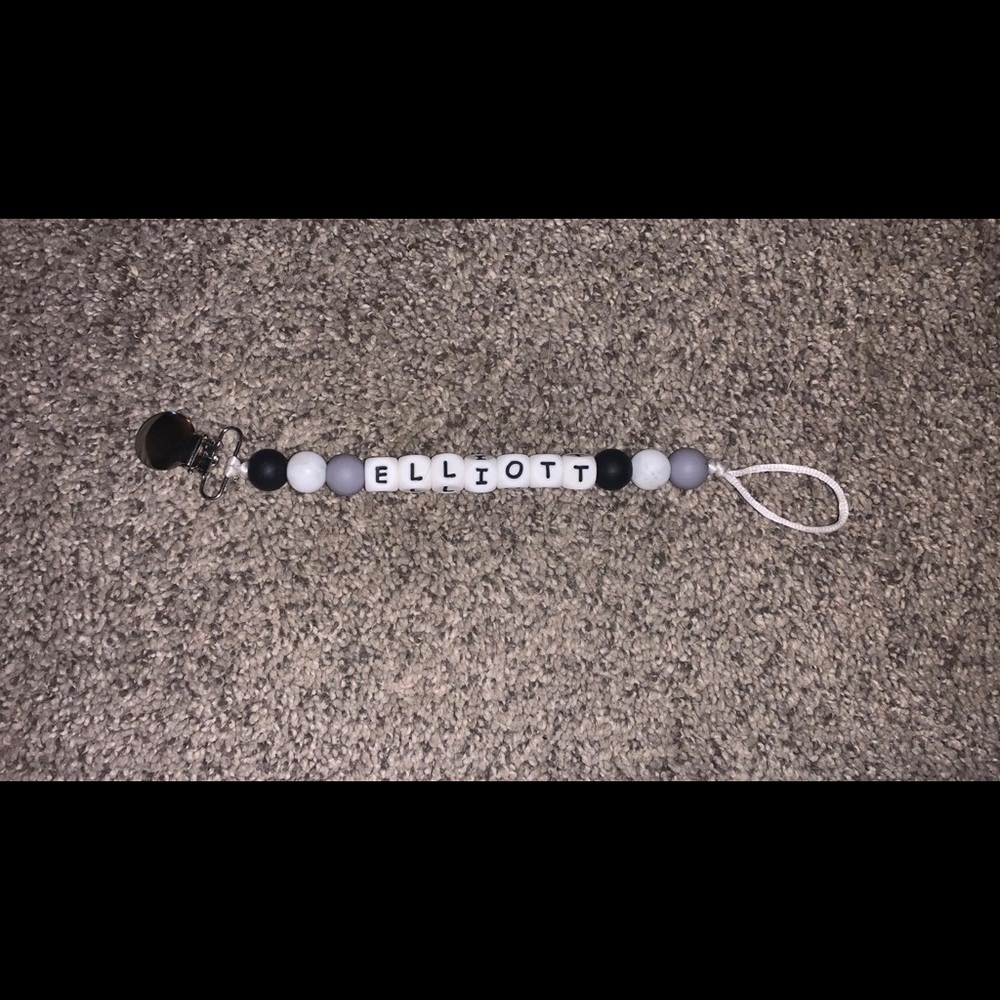 Custom pacifier clip/ Teethers